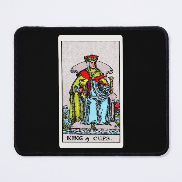 Item preview, Card #49 - King Of Cups - Rider Waite Smith Tarot designed and sold by ABSTRACT-IVISM.