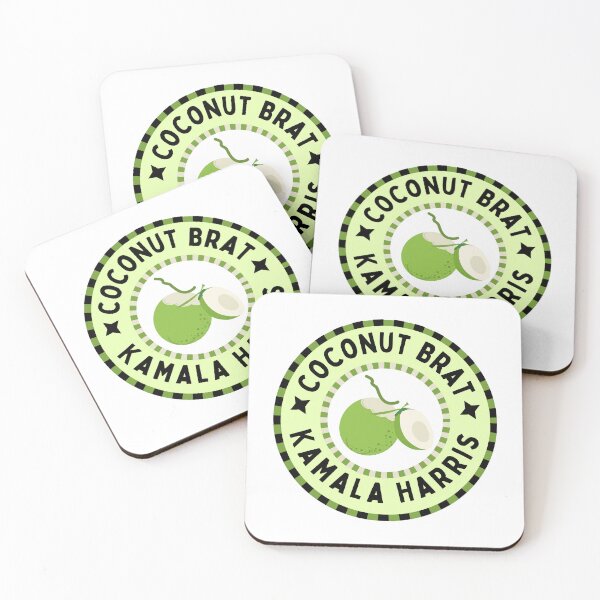 Item preview, Coconut Brat Kamala Harris designed and sold by AmazedGrace.