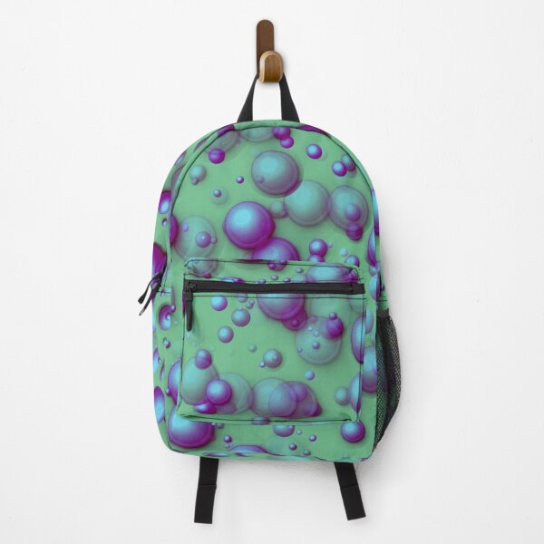 Item preview, Beautiful and dazzling 3d bubble pattern- dip mint green and purple. designed and sold by My-fake-places.