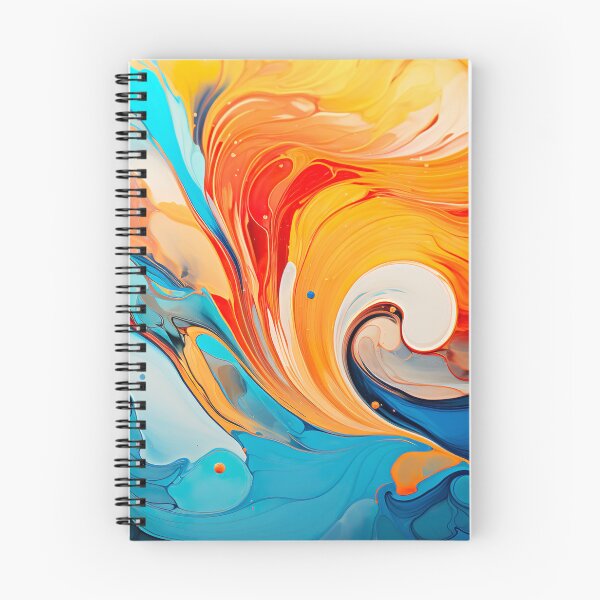 Item preview, Cyan, Yellow And Orange - Acrylic designed and sold by KootenayDesigns.