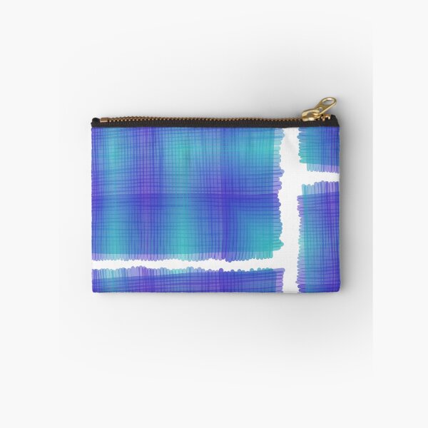 Item preview, Sheer plaid in blue designed and sold by MaijaR.