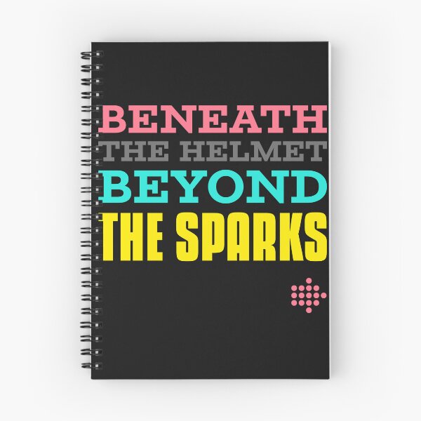 Item preview, Beneath the Helmet, Beyond the Sparks designed and sold by BoldImpDes.