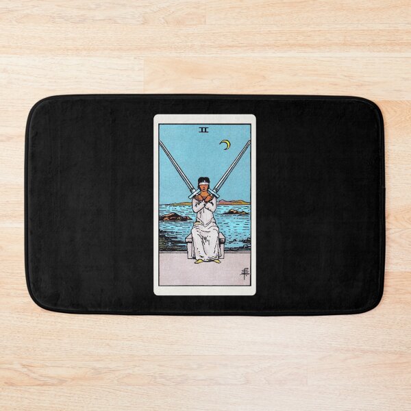 Item preview, Card #51 - Two Of Swords - Rider Waite Smith Tarot designed and sold by ABSTRACT-IVISM.