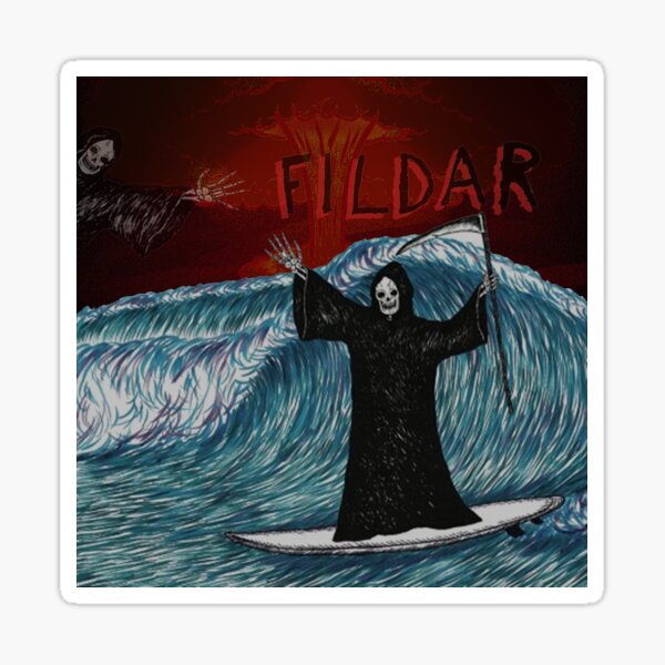 Fidlar Bootleg Stickers Sticker
