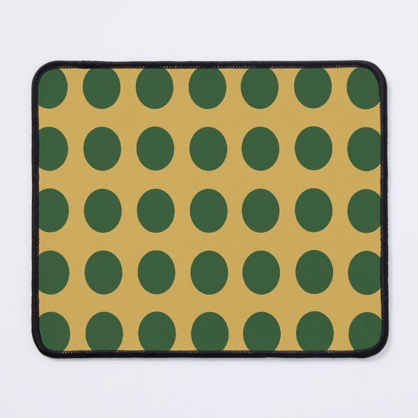 Item preview, PINE (Dark) GREEN and GOLD Symmetrical  POLKA DOTS  designed and sold by RachelMacht.