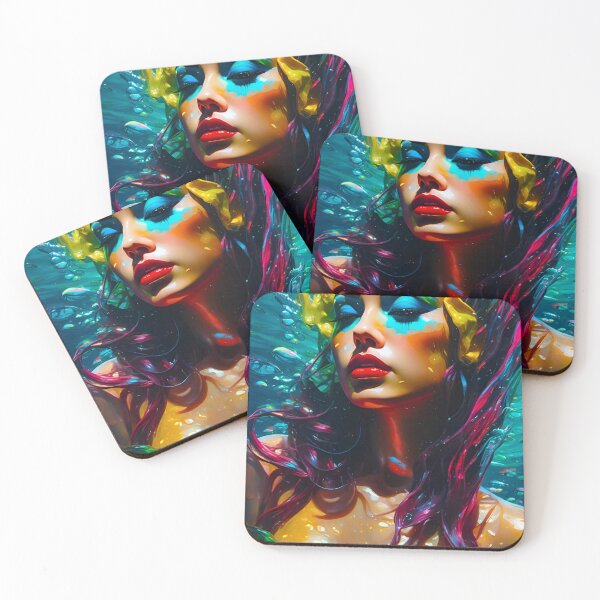 Item preview, Wet Neon Pinup designed and sold by MatrixTattoo.