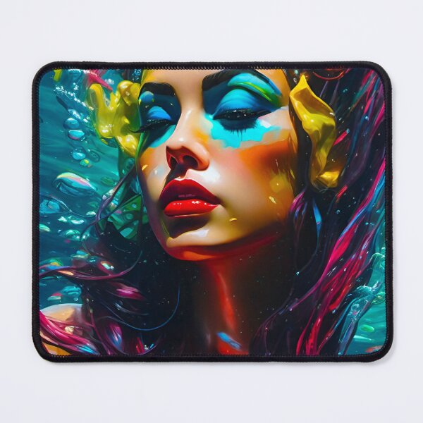 Item preview, Wet Neon Pinup designed and sold by MatrixTattoo.