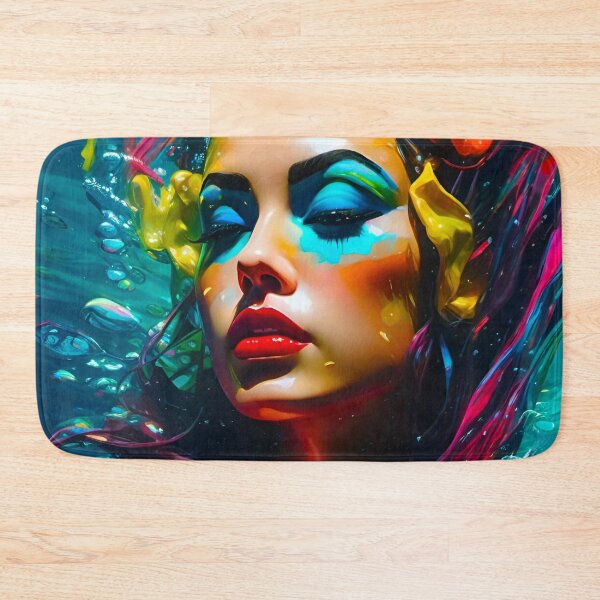 Item preview, Wet Neon Pinup designed and sold by MatrixTattoo.