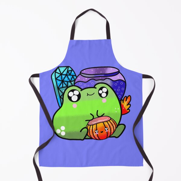 Item preview, Kawaii witchy ghostly halloween froggy costume designed and sold by Quacktails.