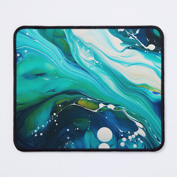 Item preview, Emerald And White - Acrylic designed and sold by KootenayDesigns.