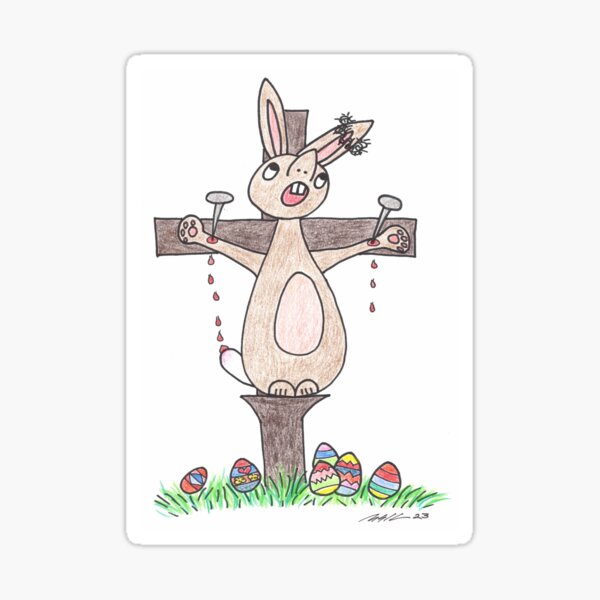 Artikel-Vorschau von Osterhase - Osterhase - Jesus - Gib Jesus eine Pause, designt und verkauft von RomyLeeCork.