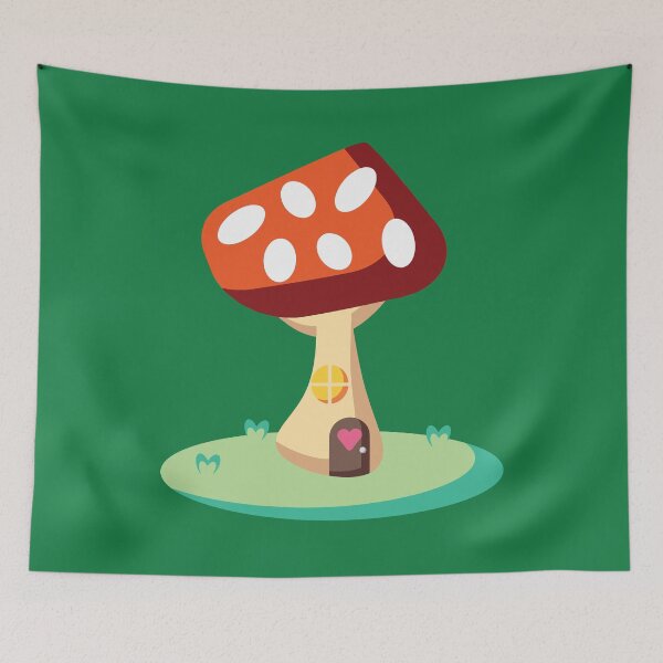 Item preview, Enchanted Toadstool Abode designed and sold by MOVALENDA.