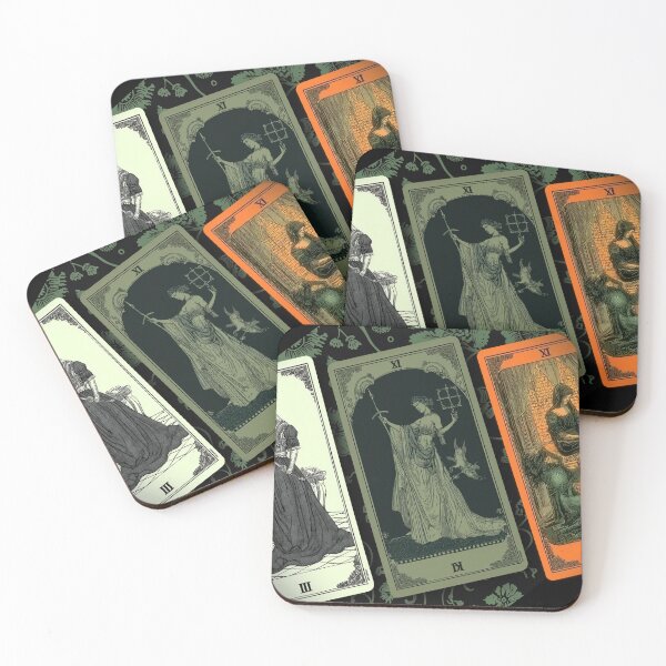 Item preview, tarot queens designed and sold by PricklyPeanut.