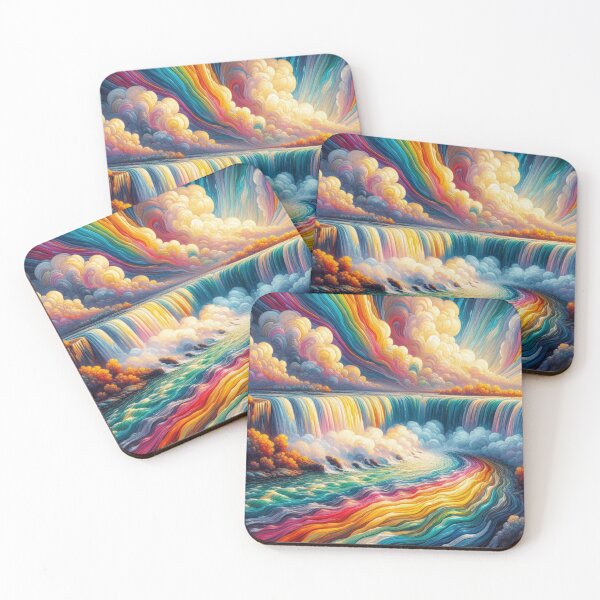 Item preview, Rainbow Island Waterfalls designed and sold by ZulryLifestyles.