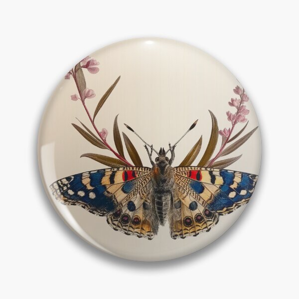Item preview, blue butterfly designed and sold by PricklyPeanut.