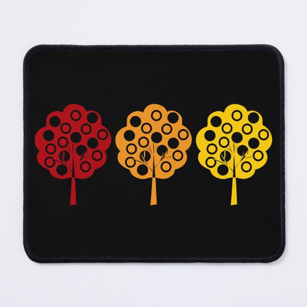 Item preview, Composition of three stylized trees. Silhouettes, cutting designed and sold by ZorianArt.
