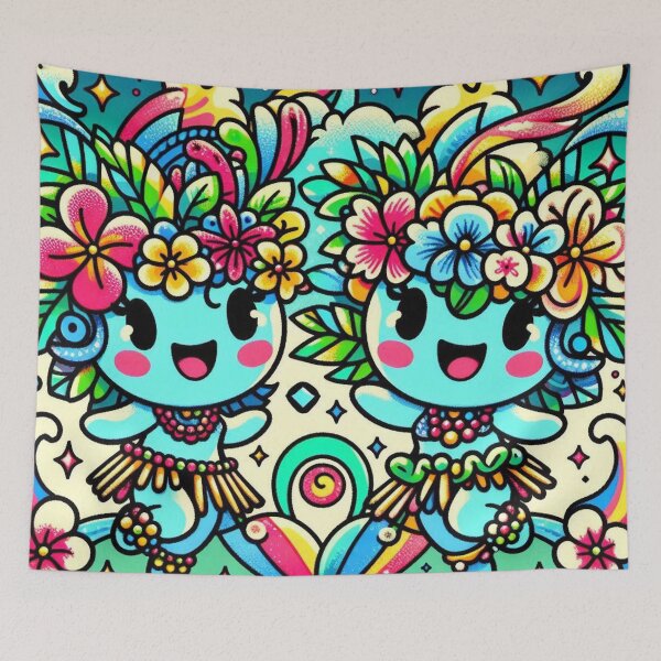 Item preview, Enchanting Hula Kids - 201 designed and sold by sagaofsilence.