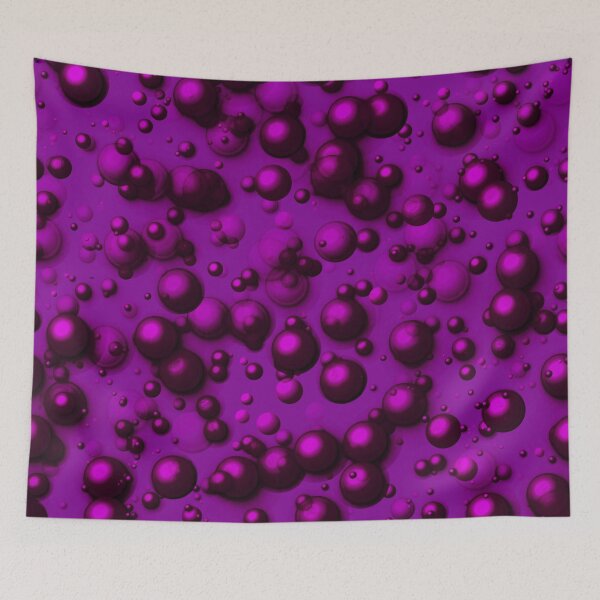 Item preview, Beautiful and dazzling 3d bubble pattern- Lavender, magenta, deep purple designed and sold by My-fake-places.