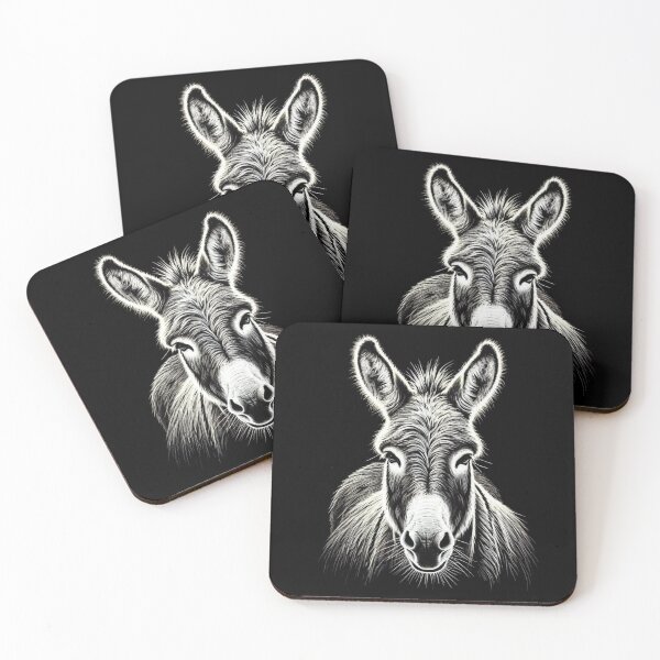 Item preview, Charming Donkey designed and sold by Blink Art Studio.