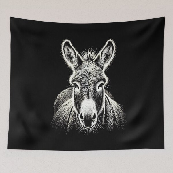 Item preview, Charming Donkey designed and sold by Blink Art Studio.