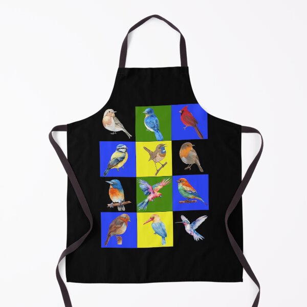 Item preview, Colorful Birds - Artistic Pattern Design designed and sold by signshirtz.