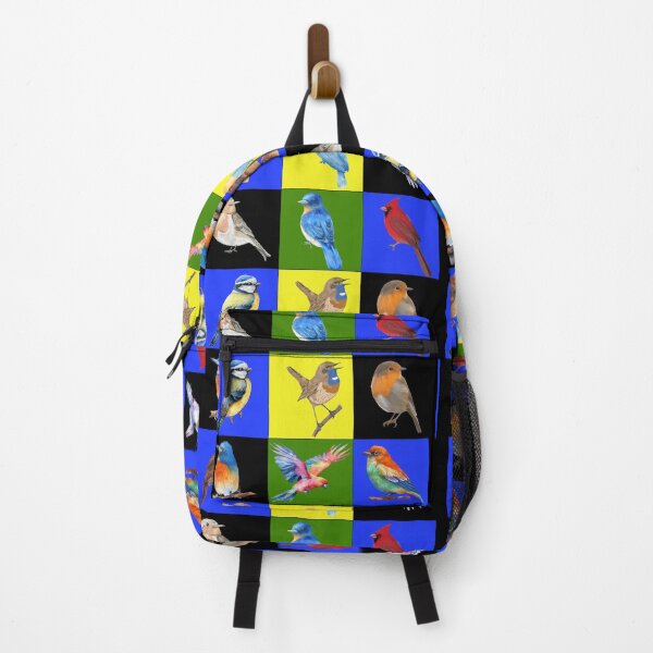 Item preview, Colorful Birds - Artistic Pattern Design designed and sold by signshirtz.