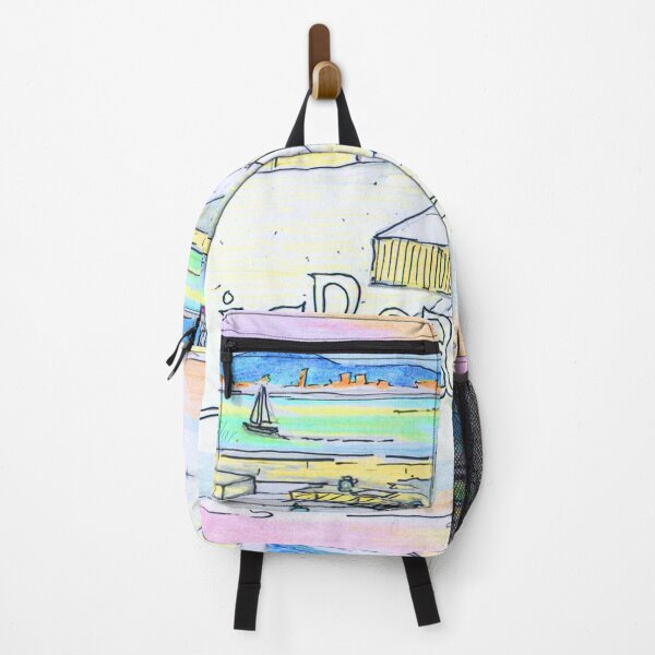 Item preview, Ribeira das Naus sketch. Lisbon designed and sold by Tereza Pilar Art.