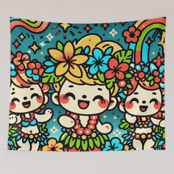 Item preview, Enchanting Hula Kids - 203 designed and sold by sagaofsilence.