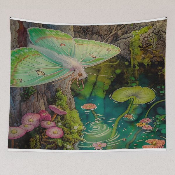 Item preview, lotus pond designed and sold by PricklyPeanut.