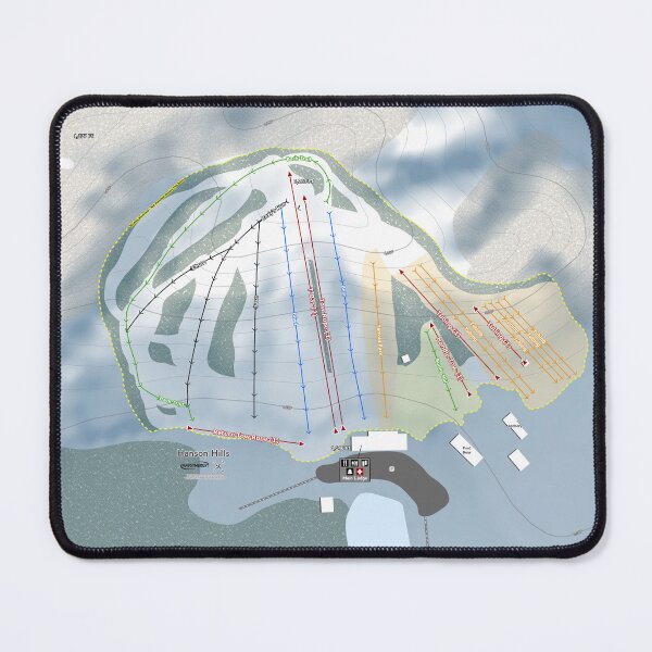 Item preview, Hanson Hills Resort Trail Map designed and sold by Mapsynergy.
