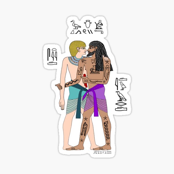 Egyptian Gentlebeard - Breathing the Same Air Sticker