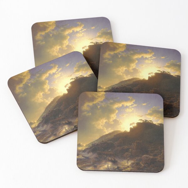 Item preview, Master Series: Sunset after a Storm on the Coast of Sicily Andreas Achenbach  designed and sold by Evie Gerontis.