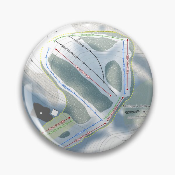 Item preview, Mulligan's Hollow Resort Trail Map designed and sold by Mapsynergy.