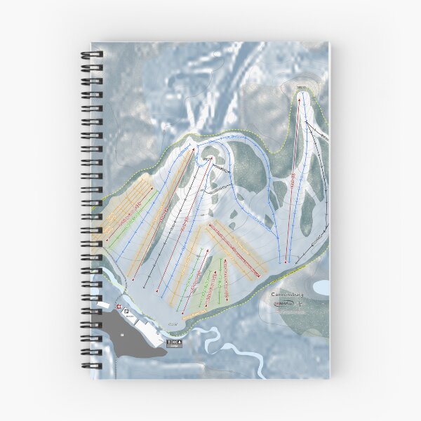 Item preview, Cannonsburg Resort Trail Map designed and sold by Mapsynergy.