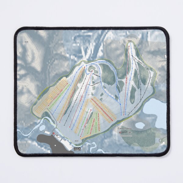 Item preview, Cannonsburg Resort Trail Map designed and sold by Mapsynergy.