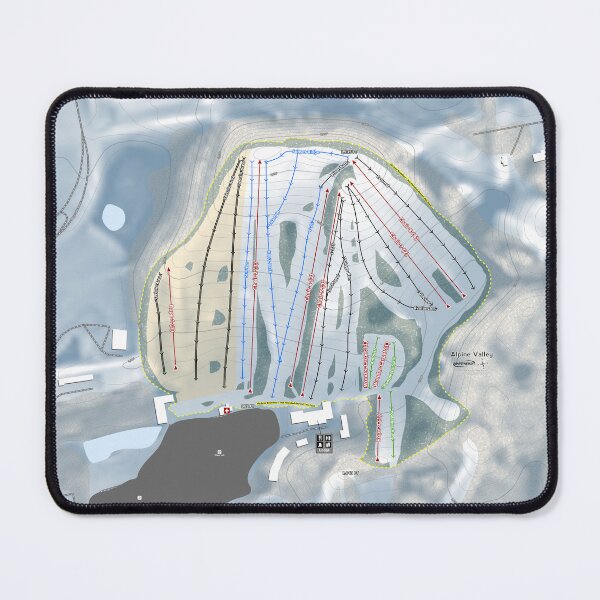 Item preview, Alpine Valley Resort Trail Map designed and sold by Mapsynergy.