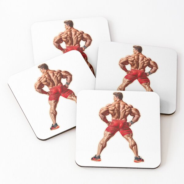 Item preview, New Series: Bodybuilder Sticker #7 designed and sold by ForeverPrintsOK.