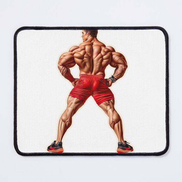 Item preview, New Series: Bodybuilder Sticker #7 designed and sold by ForeverPrintsOK.