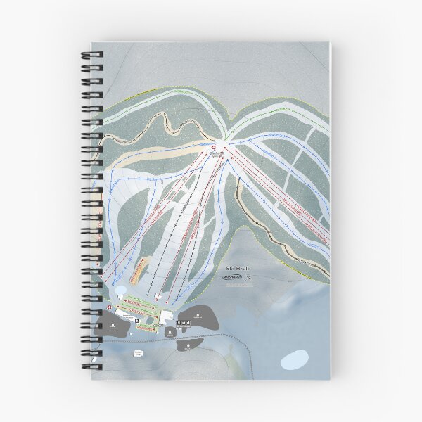 Item preview, Ski Brule Resort Trail Map designed and sold by Mapsynergy.