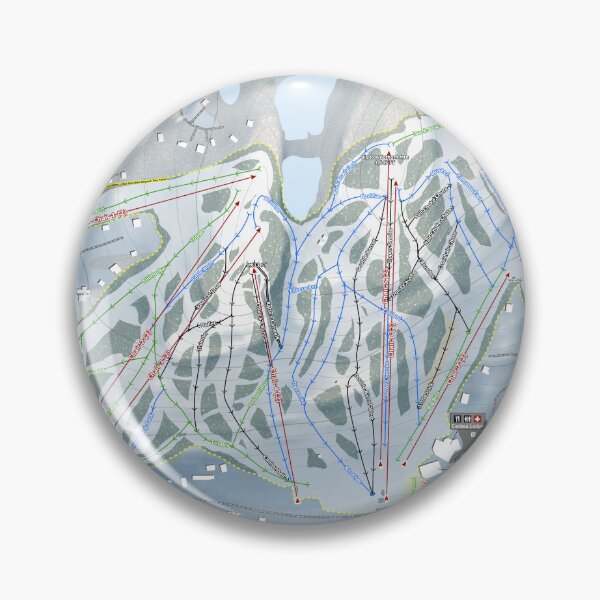 Item preview, Big Powderhorn Resort Trail Map designed and sold by Mapsynergy.
