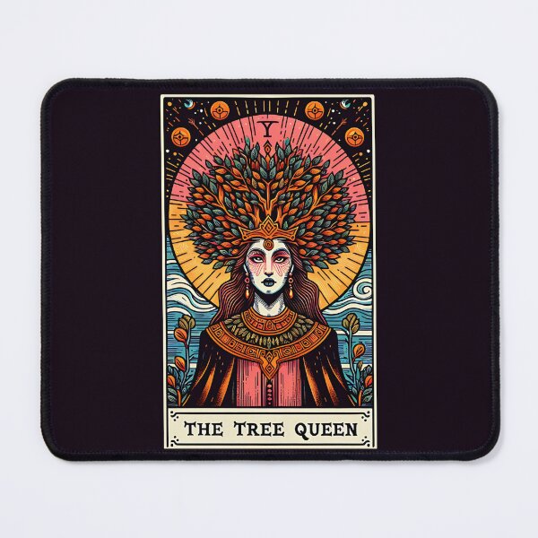 Item preview, The Tree Queen Tarot Card - Spirituality T-shirt designed and sold by goshirtify.