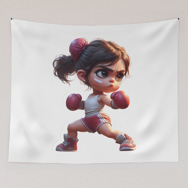 Item preview, Tiny Champion - Kid Boxer Artwork designed and sold by Ssevi.