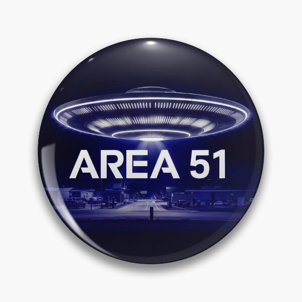 Item preview, UFO Flying Over Area 51 designed and sold by TheArtOfPat.