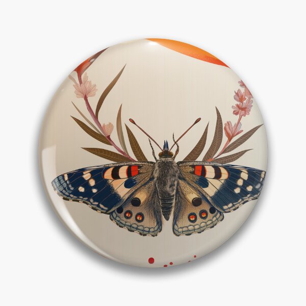 Item preview, orange butterfly designed and sold by PricklyPeanut.