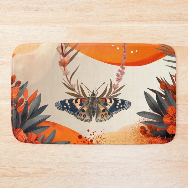 Item preview, orange butterfly designed and sold by PricklyPeanut.