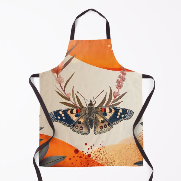 Item preview, orange butterfly designed and sold by PricklyPeanut.