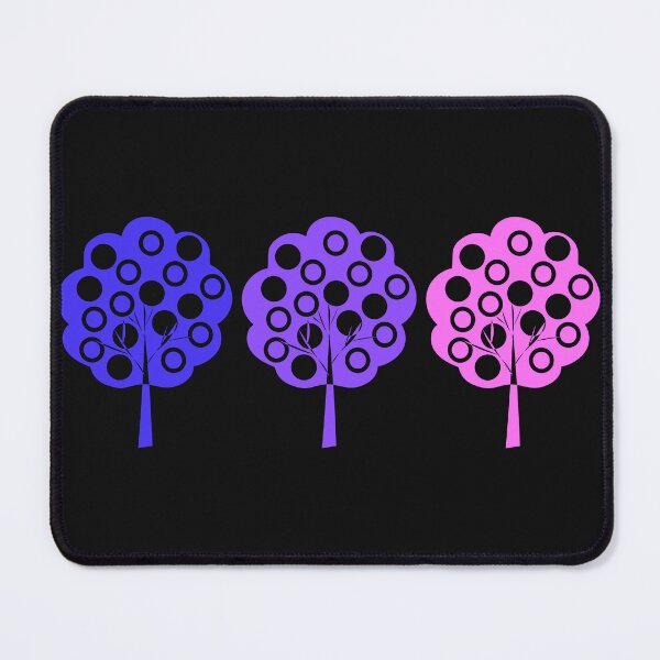 Item preview, Composition of three stylized trees. Silhouettes, cutting designed and sold by ZorianArt.
