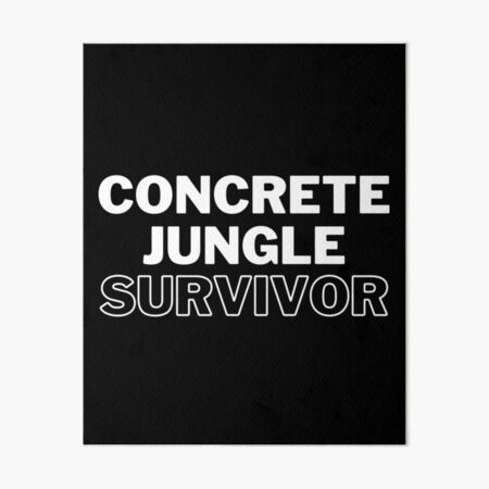 Artikel-Vorschau von Concrete Jungle Survivor New York City lustiger New Yorker, designt und verkauft von NewYorkify.