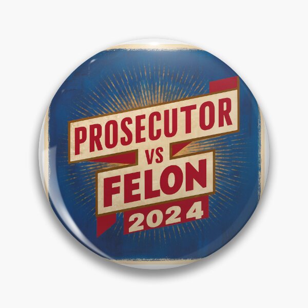 Item preview, Kamala Harris 2024 | Prosecutor vs Felon 2024 | Childless Cat Lady designed and sold by RedCircleArt.