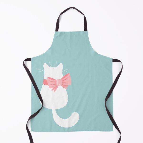 Item preview, Graceful White Cat with Pink Bow designed and sold by Imagination-JU.